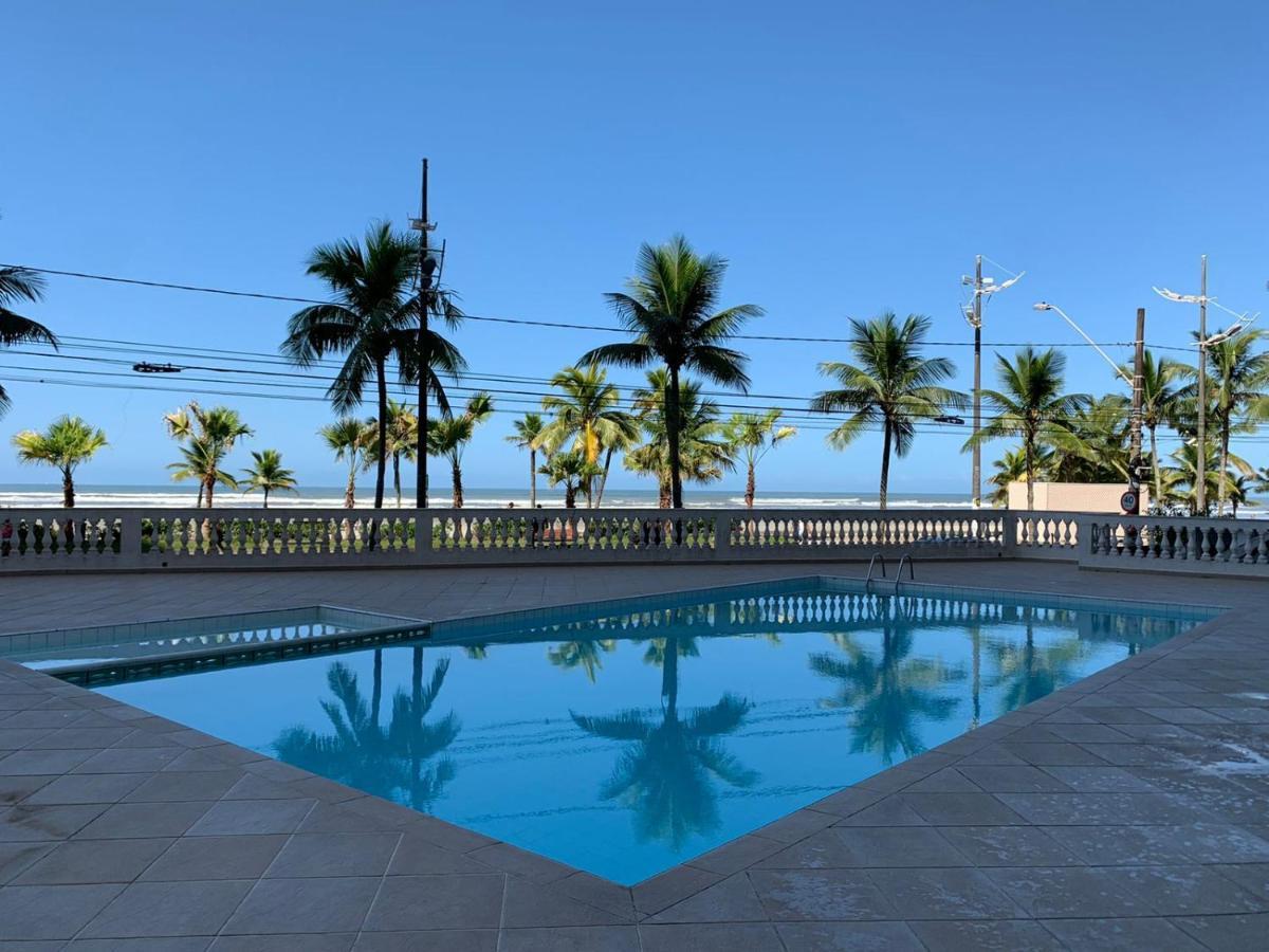Apartamento Frente Ao Mar Com Varanda E Piscina Praia Grande  Eksteriør billede