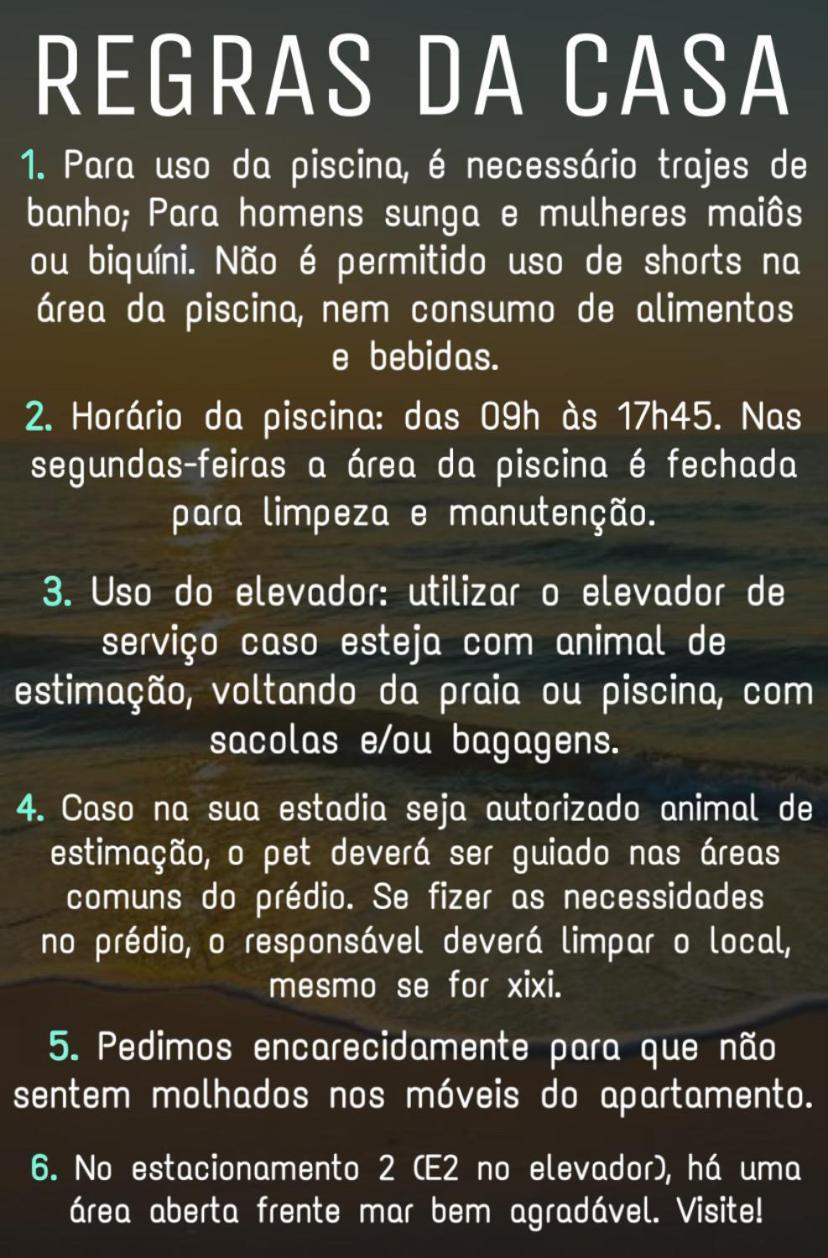 Apartamento Frente Ao Mar Com Varanda E Piscina Praia Grande  Eksteriør billede