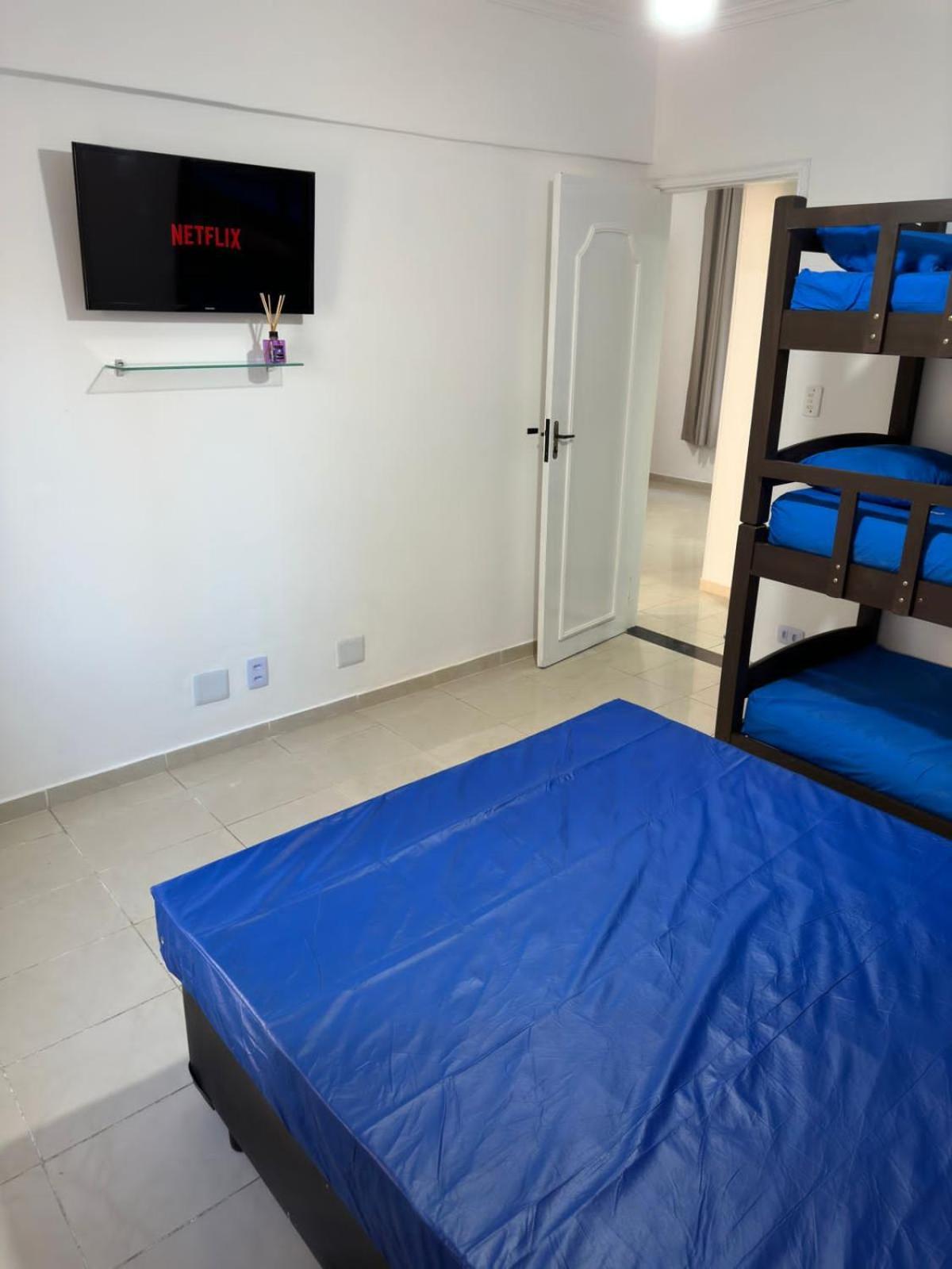Apartamento Frente Ao Mar Com Varanda E Piscina Praia Grande  Eksteriør billede