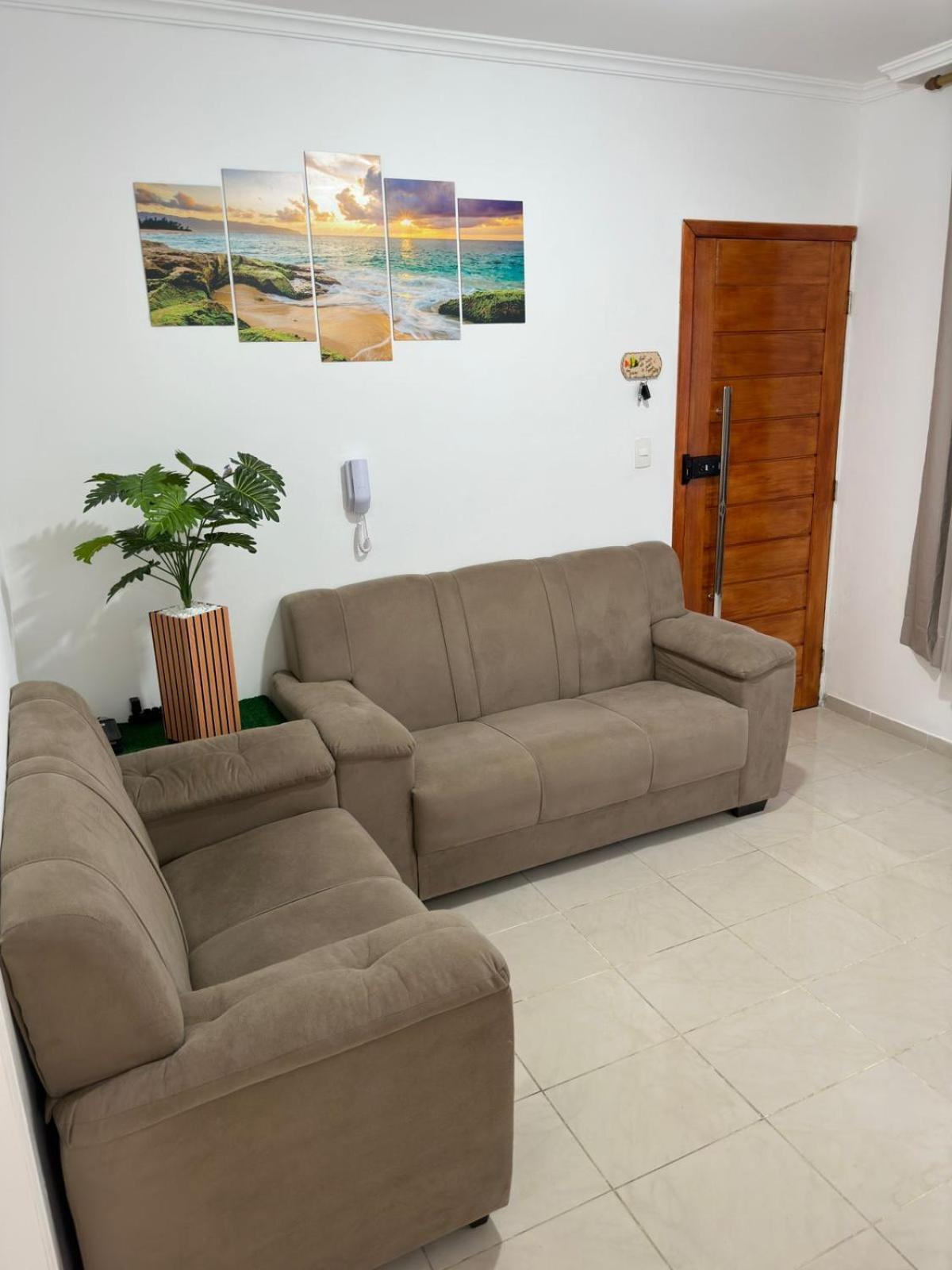 Apartamento Frente Ao Mar Com Varanda E Piscina Praia Grande  Eksteriør billede
