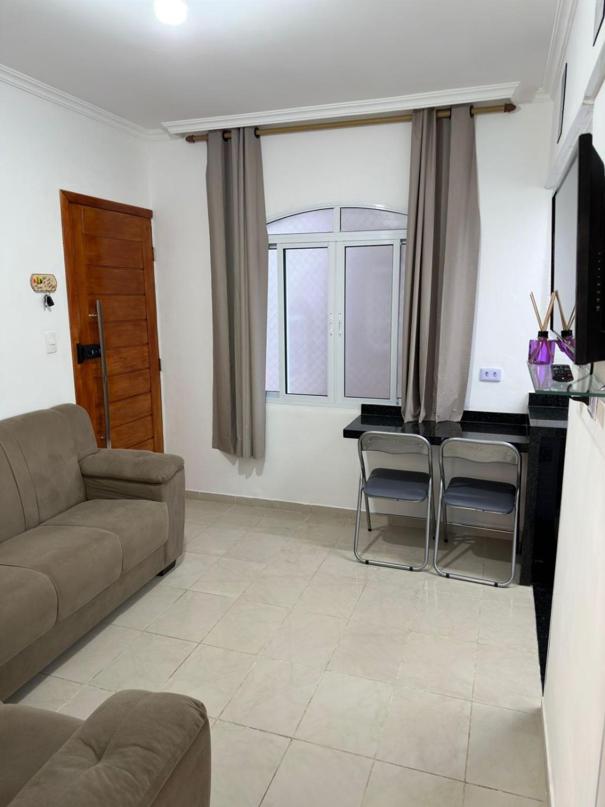 Apartamento Frente Ao Mar Com Varanda E Piscina Praia Grande  Eksteriør billede