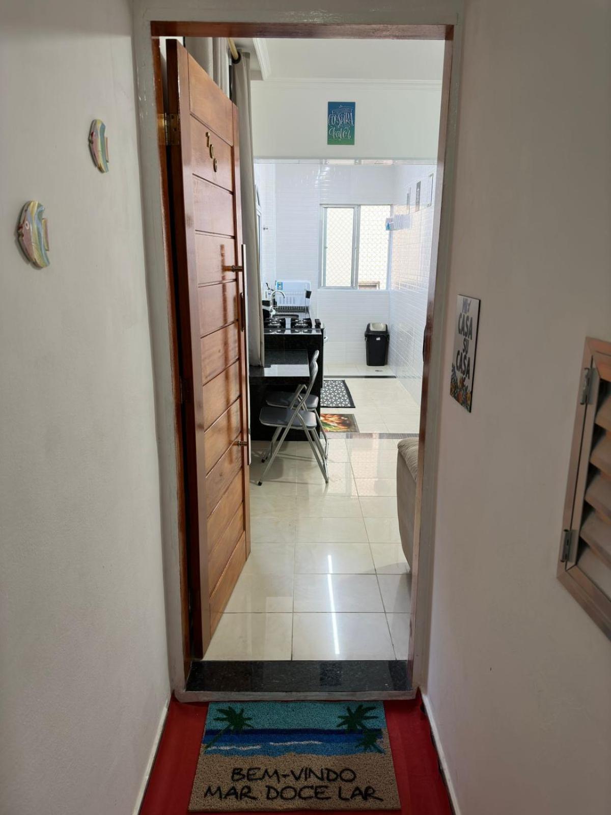 Apartamento Frente Ao Mar Com Varanda E Piscina Praia Grande  Eksteriør billede